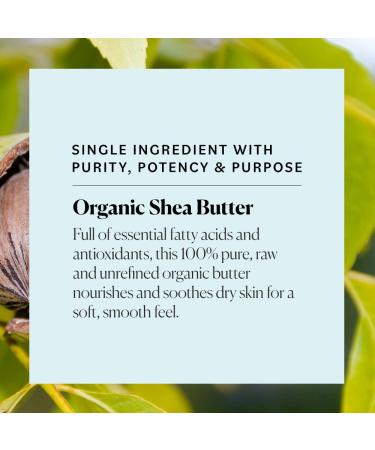 Sky Organics Organic Shea Butter 16 Oz - USDA Certified, 100% Raw & Unrefined for Softening, Smoothing & Radiance Boost - Body & Face Shea Butter - 1 Pound Pack - Buy Online on GoSupps.com
