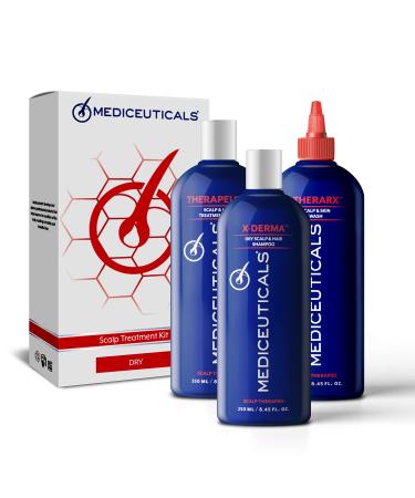 Mediceuticals Scalp Treatment Kit - Dry Scalp - 3 Piece Box Set