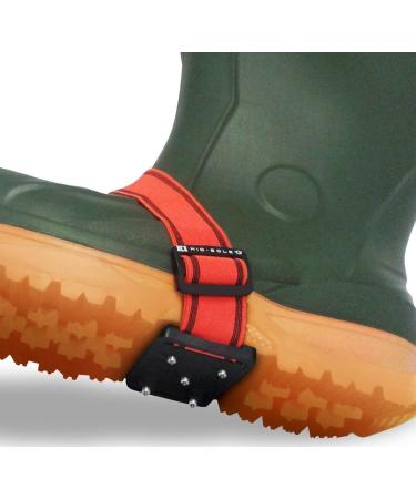 Geroline K1 Mid-Sole Ice Cleats with Hi-Vis Strap - Original Profile - Buy Online on GoSupps.com