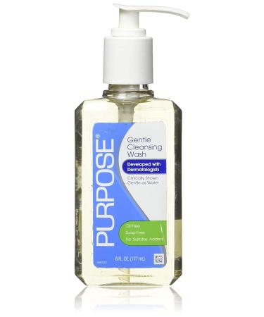 Pack of 6 Purpose Gentle Cleansing Wash 6 oz - Dermatologist Recommended - Buy Online on GoSupps.com
