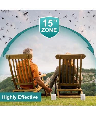 ANEWNICE Mosquito Repellent 12-Pack for Patio, Yard, Camping & Travel | Mint Scent - Buy Online on GoSupps.com