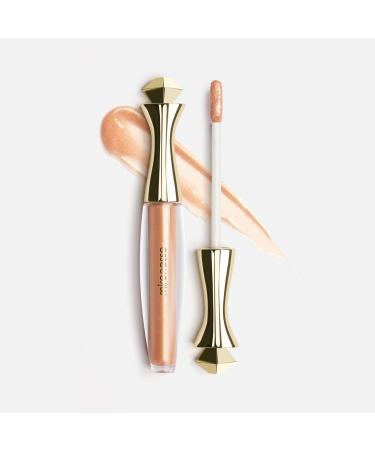 Mirenesse Velvet Lip Gloss Plumper 3 in 1 Instantly Plumps with Vitamin C + Vitamin E and Vinyl Shine Vegan and Toxin Free 72 Seduce .15 oz Full Size