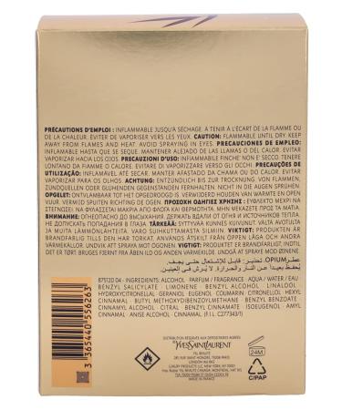 Yves Saint Laurent Opium Eau De Parfum Spray for Women 3 Ounce Cedar Mint 3 Ounce (Pack of 1) - Buy Online on GoSupps.com