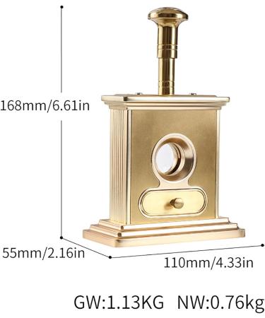 Desktop Cigar Cutter Vertical Stainless Steel Cigar Cutter Home Bar Cigar Tools Men's Cigar Accessories Gifts - Buy Online on GoSupps.com