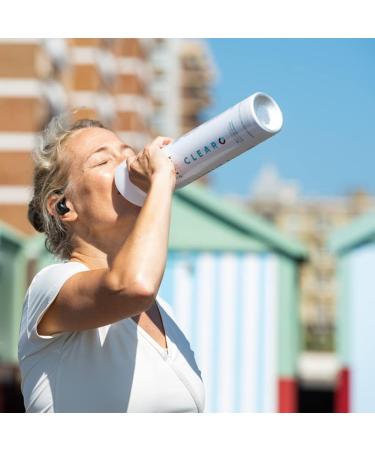 ClearO2 15L Oxygen Can with Inhaler Cap | Pure Breathing Oxygen in a Lightweight Aluminium Canister | Made in Britain 15L (1 Can) - Buy Online on GoSupps.com