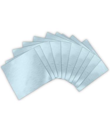 Brushed Silver Adhesive Backed Vinyl Sheets - Crafting Pack of 10 - Buy Online on GoSupps.com