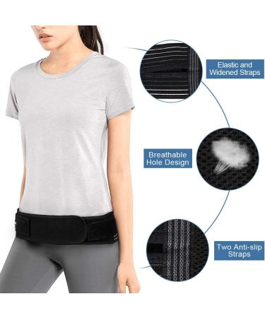 SI Sacroiliac Belt Sacroiliac Joint Support SI Belt Hip Brace with Elastic Straps for Pelvis Lower Back Hip Groin Sciatica Nerve LXL - Buy Online on GoSupps.com