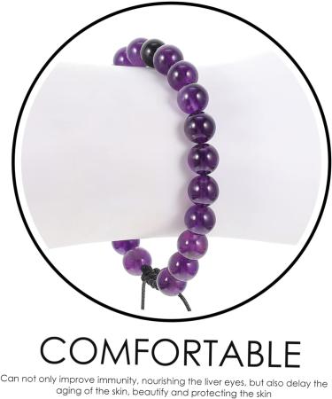 CHILDWEET 2pcs Stone Bracelet Bead Bracelet Beaded Bracelet Braided Couples Bracelets Couples Bracelet Feng Lucky Bracelet Festival Supply Man Holiday Items Natural Frosted Stone - Buy Online on GoSupps.com