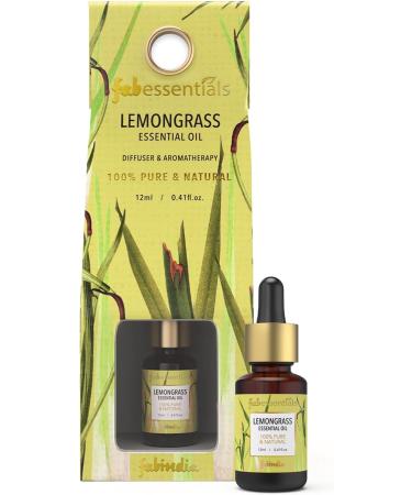 Lemongrass Essential Oil 12ml | 100% Pure & Natural | Stress Relief & Home Fragrance | Invigorating Aromatherapy Oil for Humidifiers - Buy Online on GoSupps.com