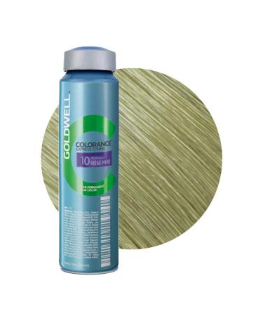 10 Beige Mint Goldwell Colorance Express Toning Can 120ml
