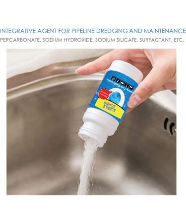 URFEDA Toilet detergent Particles Foam Cleaner Automatic Toilet Cleaning Pipe Dredging Detergent Bubble Bombs for Main Lines Sinks Tubs Toilets Showers Kitchen Sinks - Buy Online on GoSupps.com