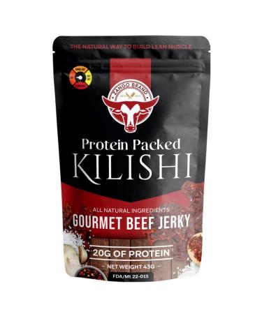 Kilishi - Original Premium Gourmet Beef Jerky. High Protein. Less fats & Carbs. Paleo and Keto Friendly 1.5Oz (HOT)