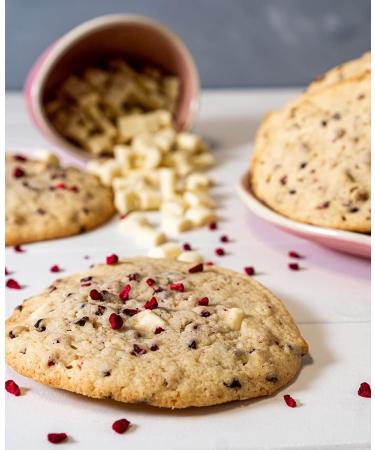 Natural Fruit Topping with Raspberries & Cherries - Gluten-Free Vegan No Additives Perfect for Porridge & Pastries - 15g (2 Pack) - Buy Online on GoSupps.com