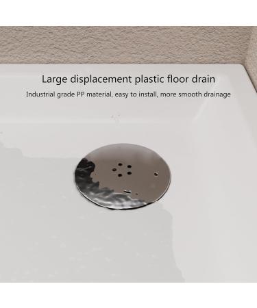 Plastic Shower Plughole Cover Shower Trap Cover Replacement Waste Drain Cap Tube Plug Anti-Odor Hole Cover Floor Drain Cover Round Hairs Catchers Plastic Shower Replacement - Buy Online on GoSupps.com