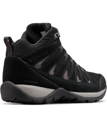 Columbia Men's Redmond V2 Mid Waterproof Hiking Boot Shoe 10 Black/Dark Grey - Buy Online on GoSupps.com