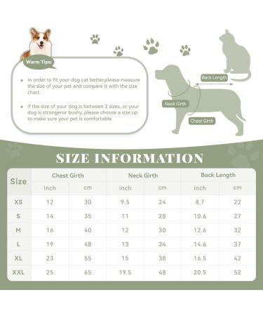 Buy Alagirls Winter Thick Warm Dog Sweater | Soft Turtleneck Knit Sweaters for Small Dogs & Cats - Sage Green XS - Buy Online on GoSupps.com