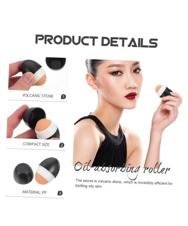Angoily Volcanic Stone Oil-absorbing Ball Facial Oil Blotting Roller & Beauty Tool for Glowing Skin | International Shipping - Buy Online on GoSupps.com