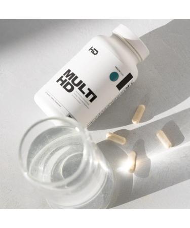 HD MUSCLE MultiHD Multivitamin Capsules | High Dose Active Multivitamin Immune System Support Muscle Function & Performance Energy Production & Metabolism | 30 Servings 120 Capsules MultiHD 120 count (Pack of 1) - Buy Online on GoSupps.com