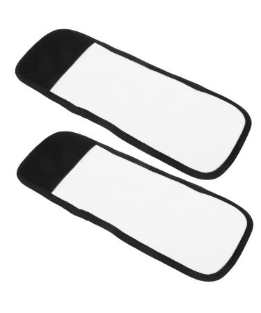 Homoyoyo 2 Pi ces Emballage R utilisable Huile de pour Soin Essentiel pour Sommeil Relaxant Pack Doux Tissu Noir