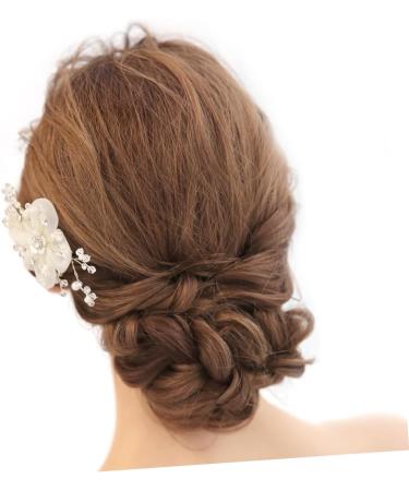 FRCOLOR Crystal Hair Comb Tiara Bridal Hair Comb Decor Hair Comb Decorate Bride Wedding - Buy Online on GoSupps.com