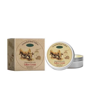 Tallow and Honey Balm Tallow Face Moisturizer Moisturizing Body Salve Great for Eczema Cracked Dry Itchy Irritated Skin Natural Lotion