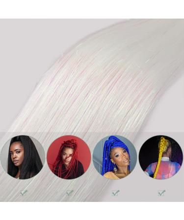 Buy 32 Inch Pre-Stretched Yaki Textured Crochet Hair Extensions - 6 Packs Synthetic Braiding Hair for Hot Water Setting - Buy Online on GoSupps.com