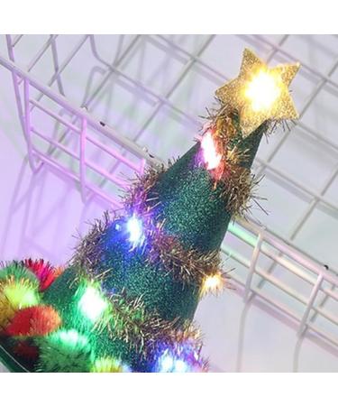 TQUXNGA LED Christmas Tree Shape Headbands Headwear LED Hair Hoop for Christmas Headpiece Fancy Dress Party Supplies Green - Buy Online on GoSupps.com