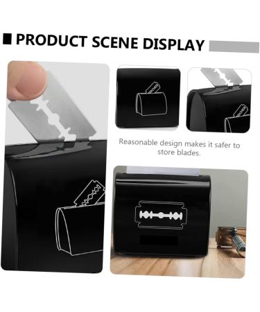 Stobok Cardboard Razor Box Case - Travel Shaving Container & Waste Disposal Holder for Razors - Buy Online on GoSupps.com