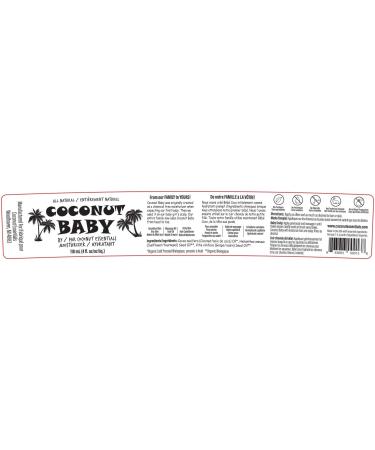 Coconut Essentials | COCONUT BABY Oil for Hair & Skin - All Natural Moisturizer - Unscented baby oil Massage Sensitive Skin Healthy Hair with Sunflower and Grapeseed oils - 4fl oz - Buy Online on GoSupps.com