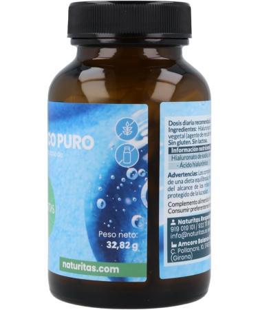 Pure Hyaluronic Acid 60 Capsules - Buy Online on GoSupps.com