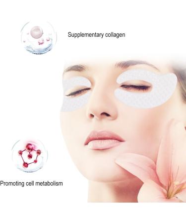 Qukaim Collagen Eye Mask Collagen Eye Mask 20 Pairs Anti Wrinkle Aging Eye Mask Moisturizing Eye Patch for Relieving Fatigue - Buy Online on GoSupps.com