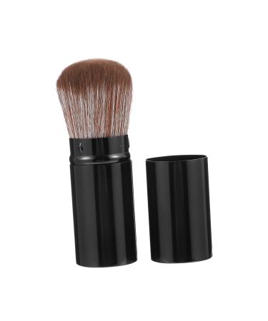 minkissy Powder Brush Round Blush Brush Beauty Makeup Brush Kit Cosmetics Makeup for Women Christmas Makeup Supplies Lip Brush Tool Kit Metal Tube Miss Telescopic