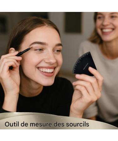 R gle de Mesure Sourcils - Gabarit de Maquillage pour Sourcils - Gabarit de Maquillage et Forme pour Domicile pour Femmes D butant Expert Maison Salon - Buy Online on GoSupps.com