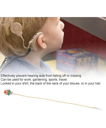 Buy Hearing Aid Clip Anti-Lost Lanyard for Kids | Single-Ear Hearing Aid Accessory | Sweet Carrot Design - Buy Online on GoSupps.com