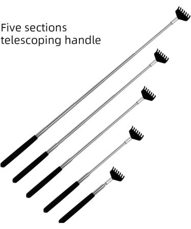 Wovte Telescopic Back Scratchers - 3-Piece Set | Perfect Funny Gifts for Men & Women | Great Birthday Present - Buy Online on GoSupps.com