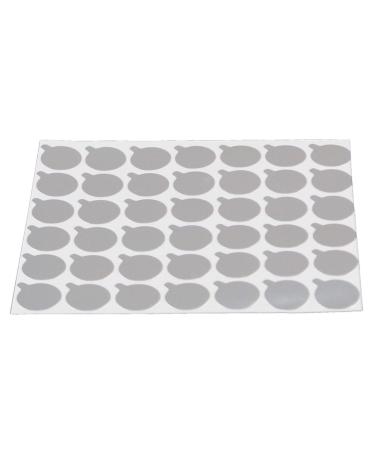 Kleber document for eyelash extensions |Ideal base for eyelash glue smooth surface protects against drying out |Different forms form: disposable documents