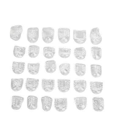 Gernie 30 Pieces Toe Sleeves - Protective Covers for Onychomycosis Calluses & Bunion Relief | Anti-Wear Rubber Protectors for Toes & Ankles - Buy Online on GoSupps.com