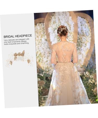 HAPINARY Comb Headpiece for Bride Bridal Hair Accessories Wedding Bride Headwear Wedding Hair Accessories for Brides Bride Hair Jewelry Bridal Hair Accessory Bridal Headpiece - Buy Online on GoSupps.com