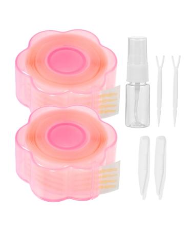 Beaupretty 1 set Spray Beauty Women Slim Lift for Girl Lifter Strip Style Eye Fiber Makeup Droopy Invisible Eyes Adhesive Rods Bottle Accessories with Eyelid Double Fork Uneven