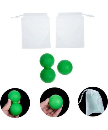 Healeeved Fascia Ball Massage Set - 3 Planar Fasciitis & Muscle Relaxation Massage Balls for Foot Shoulder & Neck | TPE Roller Device for Improved Wellness - Buy Online on GoSupps.com