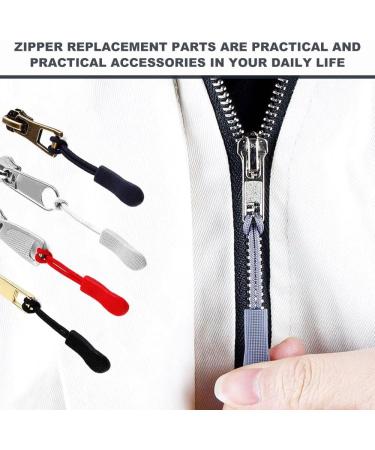 Utmach 120-Piece Zipper Pulls Set - Versatile Replacement Zippers for Backpacks Clothing & Sportswear | 20 Colors Available - Buy Online on GoSupps.com