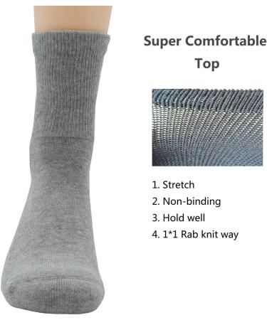 Super Stretch Diabetic Socks - Comfortable Unisex Design - Multi 4 Pairs - Buy Online on GoSupps.com