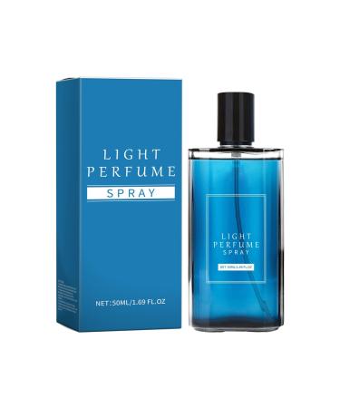 Men's Fragrance Mint Cologne Delicate Long Lasting Eau De Parfum Floral Body Mist Suitable for All Skin Types Perfume Gift for Men 50ml Blue