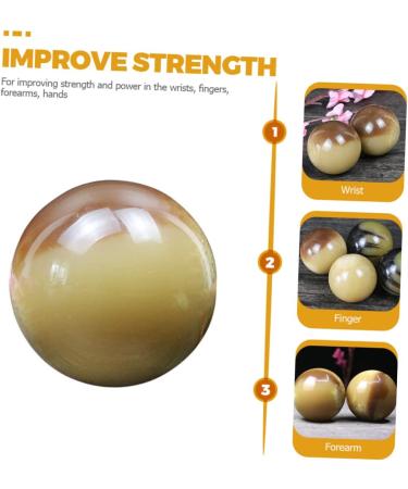 Frcolor 2PC Horn Fitness Massage Balls | Spiritual Baoding Balls for Hand Exercise & Health Training - International Shipping - Buy Online on GoSupps.com