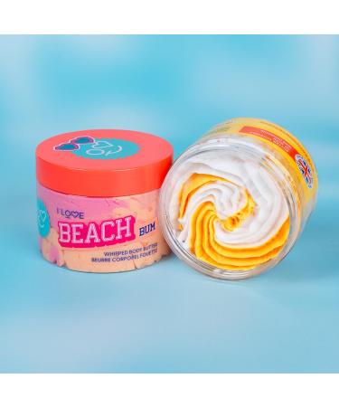 I Love Cosmetics Beach Bum Whipped Body Butter - Body Moisturizer for Women - Shea and Cocoa Butter Avocado Oil - Tropical Scent - 8.5 oz - Buy Online on GoSupps.com