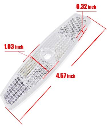 Labewin Bike Wheel Reflectors - 2pcs White Yellow Spoke Lights for MTB Road Cycling - Buy Online on GoSupps.com