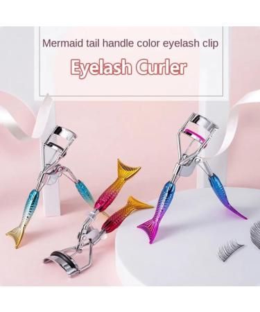 Mermaid Shaped Fishtail Handle Eyelash Curler Eyelash Curler Eyelash Makeup Tool Female Accessories (Color : C01) - Buy Online on GoSupps.com