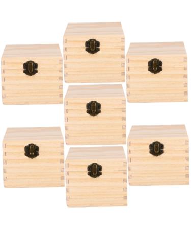 Minkissy 7 STK storage box for essential oils Organizer for bottles with essential oils Organizer for storing pearl jewelry organizer essential wooden exhibition stand