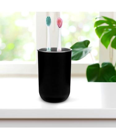 STOBAZA 2pcs Stainless Steel Toothbrush Holder Set - Stylish Bathroom Storage Mugs & Wash Cups for Toothbrushes & Toothpaste - Buy Online on GoSupps.com
