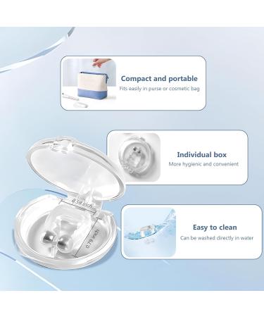 Effective Anti Snoring Devices - Sleep Clips 8pcs Silicone Magnetic Nose Clip for Quieter Sleep & Snore Relief - Buy Online on GoSupps.com